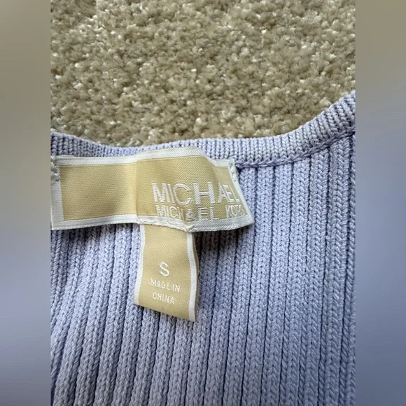 Lavender Ribbed Maxi Dress - Picture 2 of 3